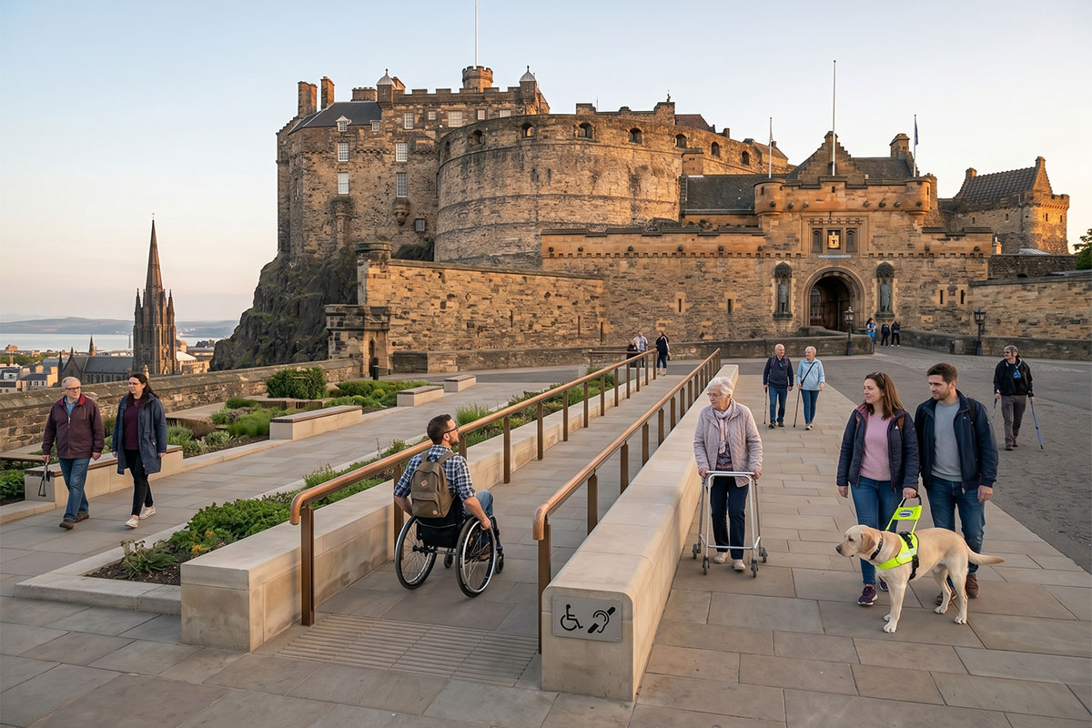 Accessibility at Edinburgh Castle: Practical Advice for Visitors with Mobility, Sensory or Health Needs