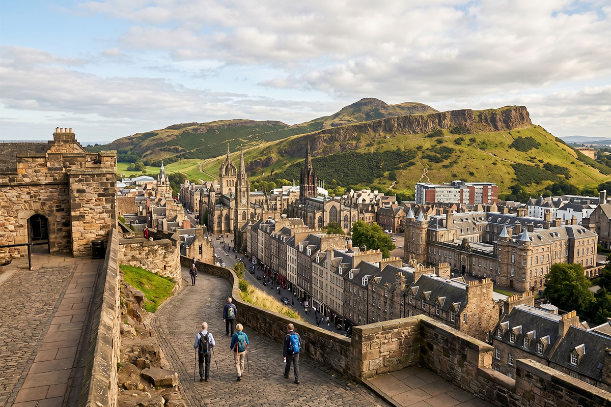 Historic Walks from Edinburgh Castle: Short Trails to Arthur\'s Seat, the Royal Mile and Beyond
