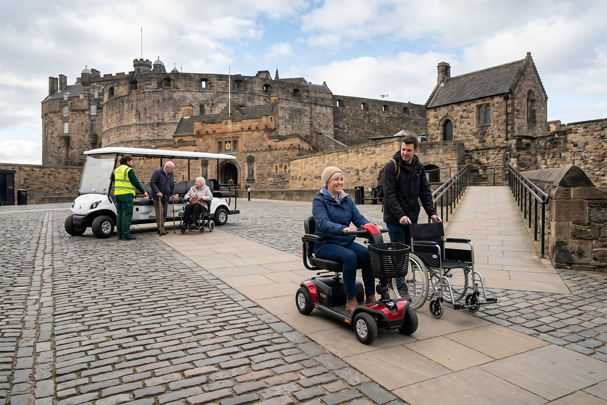 Practical Accessibility Guide: Navigating Edinburgh Castle with Mobility Needs