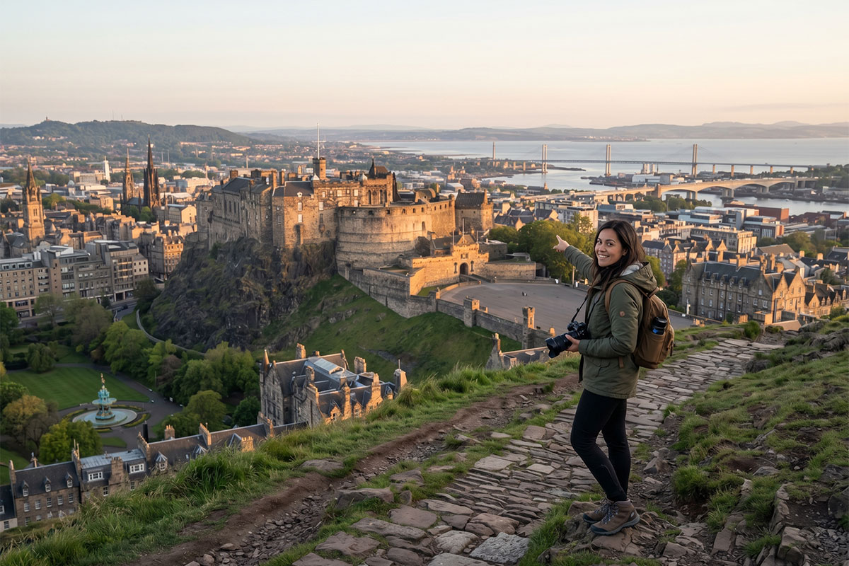 Ramparts and Vistas: Where to Capture Edinburgh Castle’s Most Stunning Views