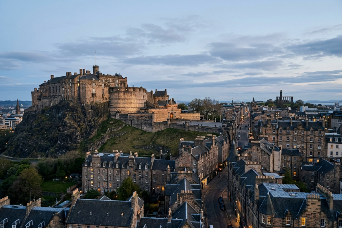 A Unique Perspective on Edinburgh Castle: Beyond the Walls